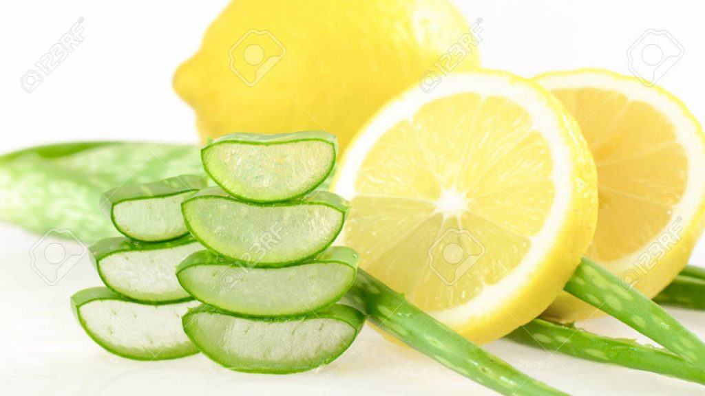 Aloe Vera And Lemon For Dandruff