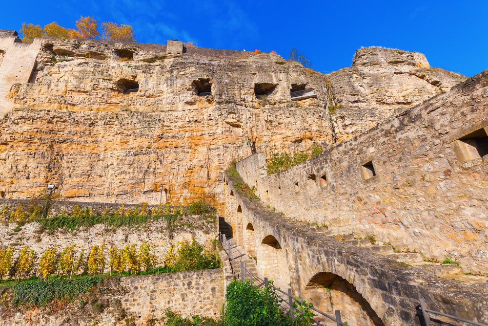 The best things to do in Luxembourg- Explore the Bock and the City Casements