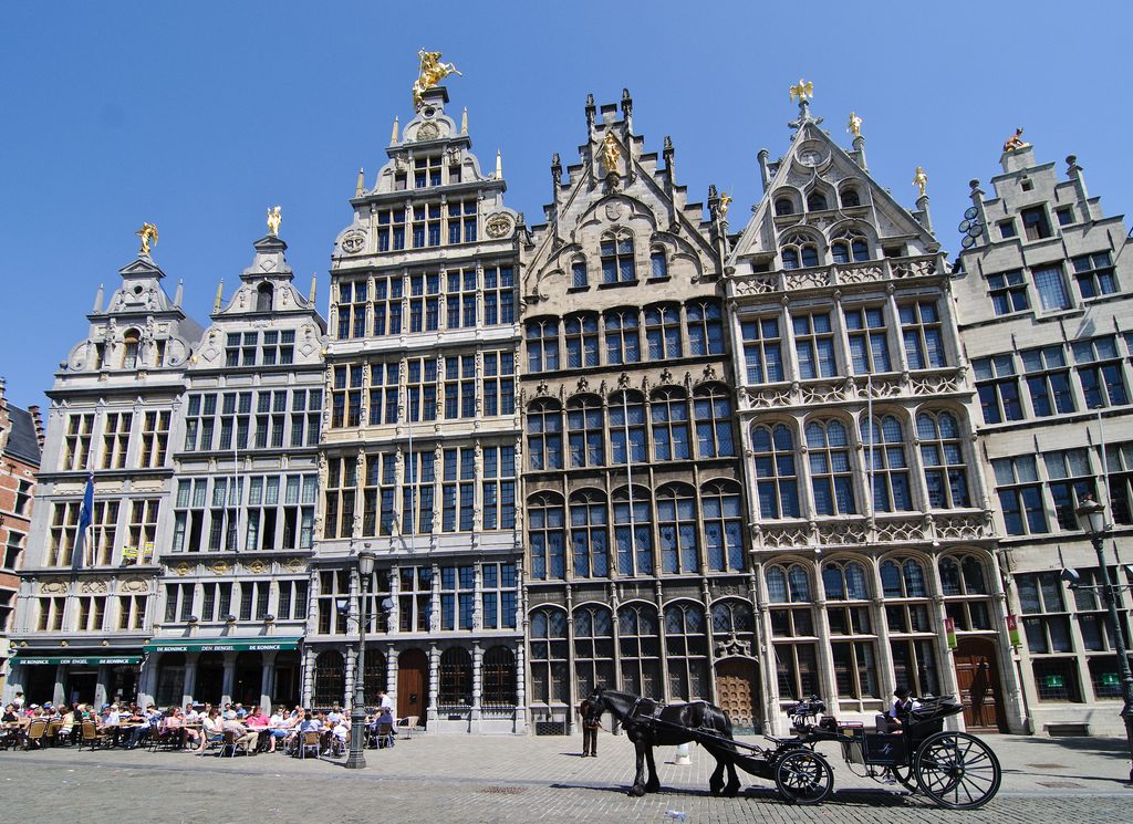  Relax in the town square- Things to Do in Antwerp