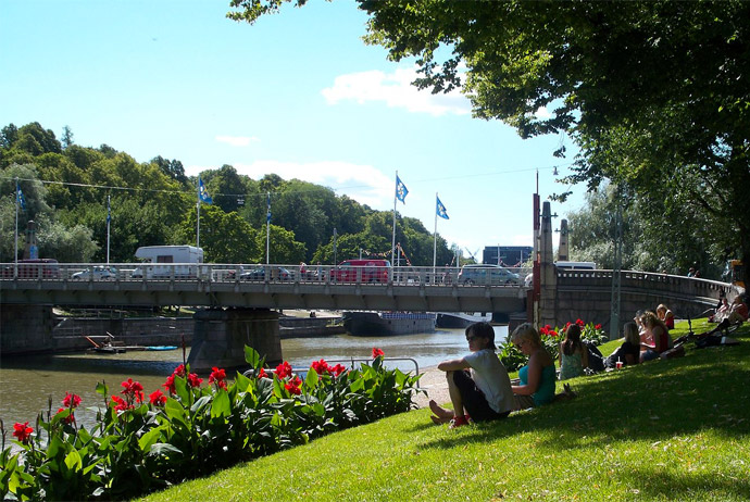 Best Things to Do in Turku, Finland- Take a walk along the river