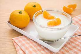 Yogurt with Orange Peel